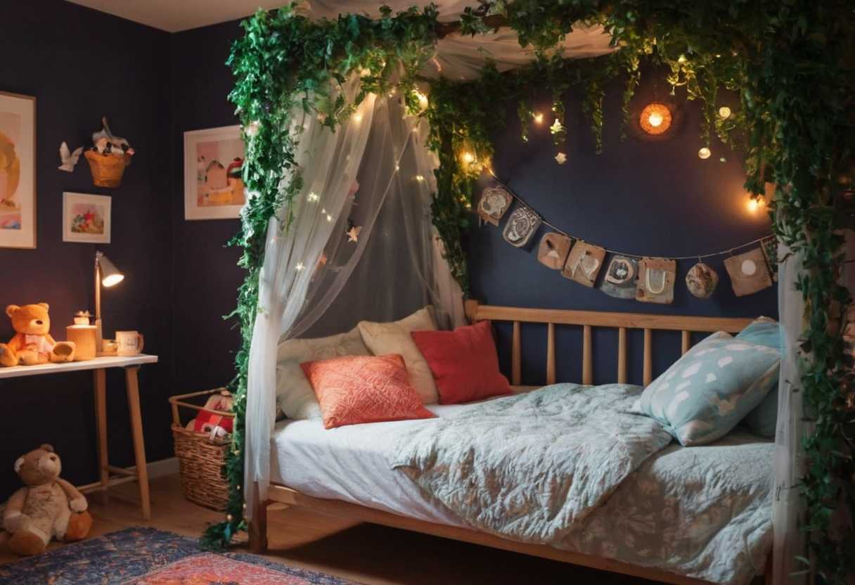 Trouver le parfait ciel de lit pour la chambre d&rsquo;enfant